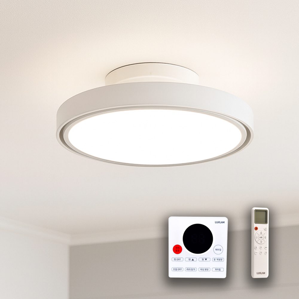 W 에어룩스 윙리스 BLDC 실링팬